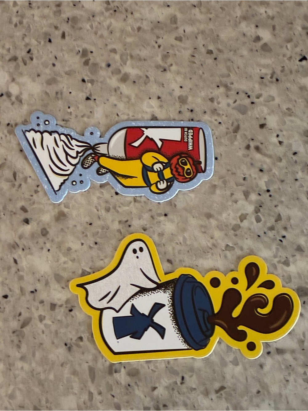 Dutch Brothers mystery stickers set of 2 Halloween September 2026 NEW